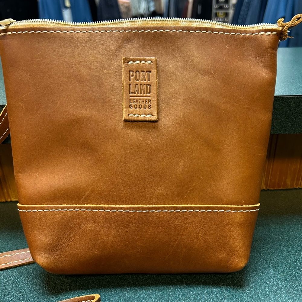 Handmade Portland Leather Festival Bag